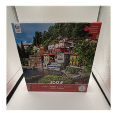 Ceaco Lake Como 300 Piece Interlocking Jigsaw Puzzle Cardboard Landscape