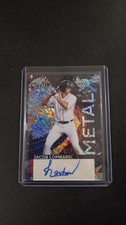 2026 Leaf Metal Baseball Jacob Lombard Top Prospect RC Auto #1/1 Metal X 