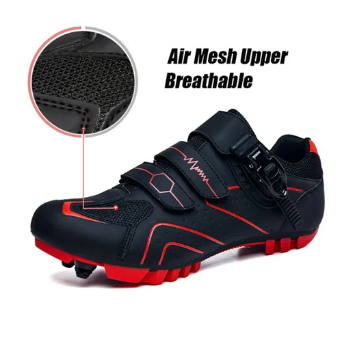 Scarpe Ciclismo MTB Uomo Professionali Velocità Sportive Tacchetti Bici Strada Sneakers  - Foto 5 di 43