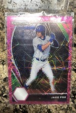 2021 Panini Prizm Draft Picks - Jake Fox #PDP95 Pink Velocity Prizm (RC)