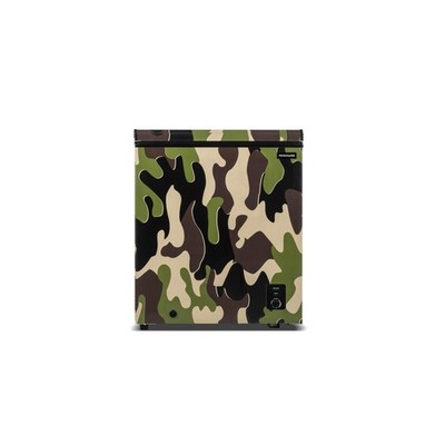 FRIGIDAIRE EFRF516CAMO Chest Deep Freezer- Garage Ready, 5.0 Cu. Ft. Capacity...