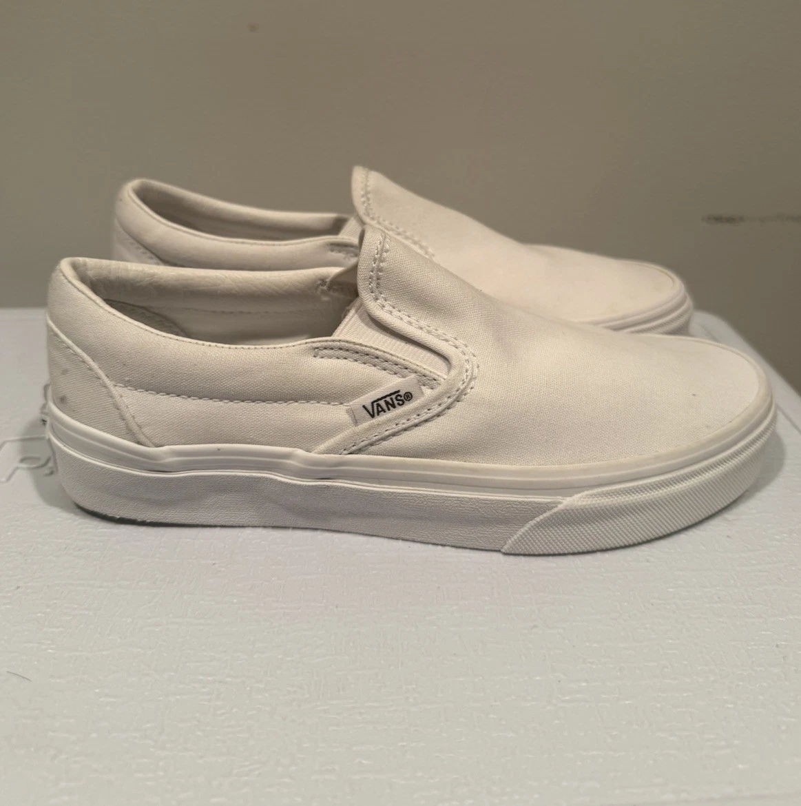 Vans Slip on Classico Bianco Uomo 5 Donna 6 5