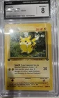 Pokémon Pikachu Jungle 1st Edition 60/64 CGC 8 English 1999