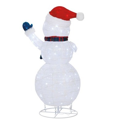 SET OF 4 LED SNOWMAN FAMILY INDOOR/OUTDOOR 1739950 *NEW IN OPEN