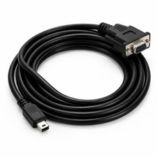 1.8m 6FT USB To RS232 Serial Adapter Cable Mini 5Pin Male To DB9 9Pin Female