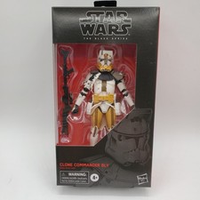 Star Wars Black Series Clone Commander Bly 104 6  Action Figure Sealed Box Ding
