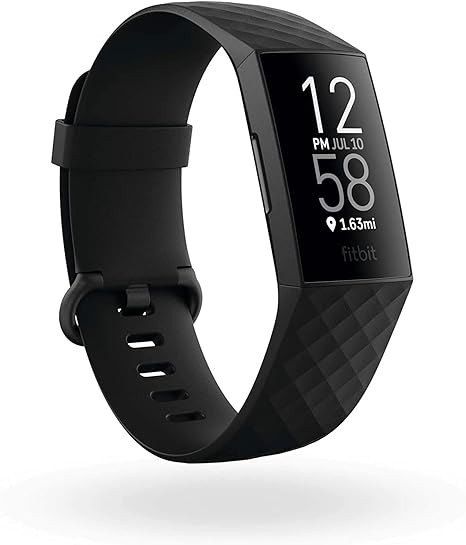 Google Fitbit Charge 4 FB417   Black  -MINT 10/10!