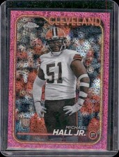 2024 Topps Chrome - Purple Refractor #268 Michael Hall Jr.