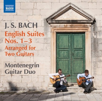 Bach,J.S. / Monteneg - English Suites Arranged for Two Guitars Nos. 1-3 [New CD]