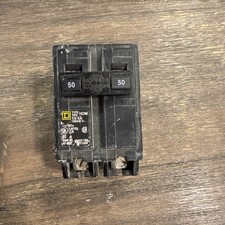 Square D Homeline 50A 120/240V 2-Pole Circuit...