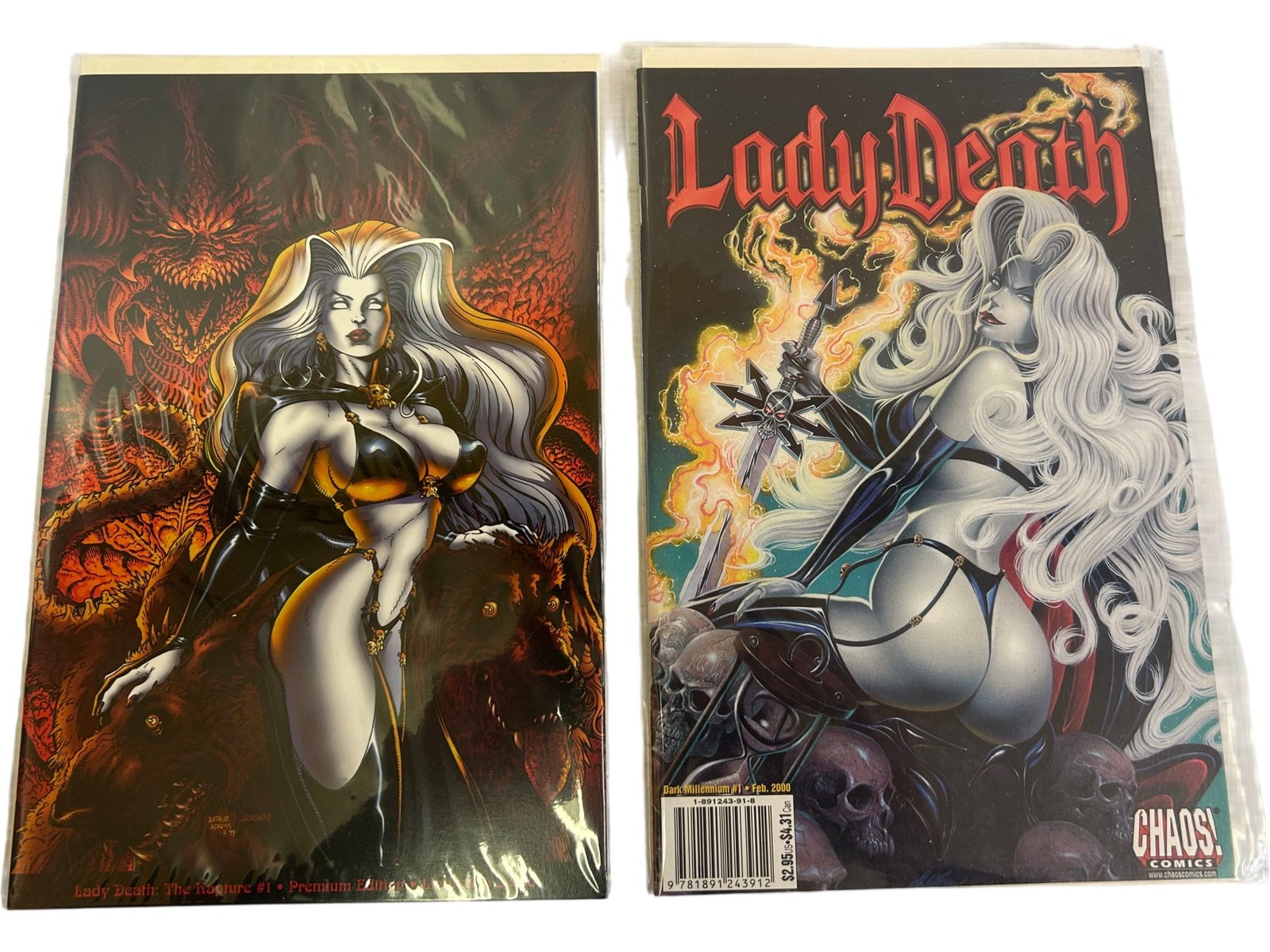 Lady Death The Rapture #1 Premium Edition Chaos Comics 2000