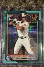 2024 Bowman Chrome - Prospects Stiven Martinez #BCP-229 Aqua Mojo Refractor /299