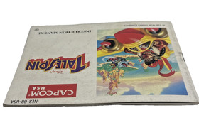 Disney's TaleSpin (Nintendo NES, 1991) Manual de instrucciones original - Aut&eacute;ntico