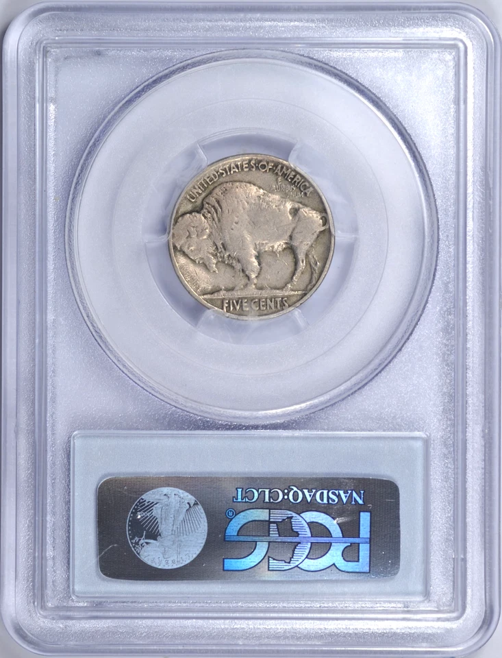 1937-D 3 LEGGED BUFFALO NICKEL PCGS VF25 KEY DATE - Image 2 of 3