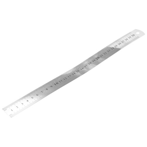 Edelstahl Lineal metrische Funktion 30cm 12 C3T14208 - Zdjęcie 2 z 10
