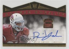 2015 Crown Royale Rookie ROYalty Signatures Gold 5/99 David Johnson Auto 3k7