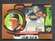A.J. Hinch 1998 Upper Deck UD3 #92 Oakland Athletics NM