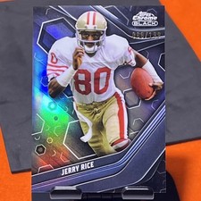 2023 Topps Composite - Topps Chrome Black Jerry Rice #146 Black Refractor /199