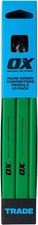 Image of OX Tools OX-T023010 Trade Hard Green Carpenters Pencils Pack of 10