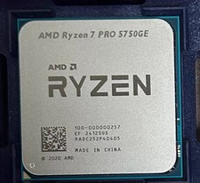 AMD Ryzen 7 PRO 5750GE 8Core 3.2GHz/4.6GHz 16MB L3 35W AM4 Desktop CPU Unlocked