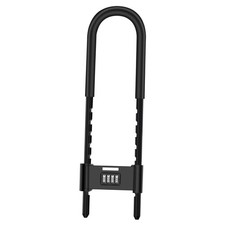 4 Digit Combination Padlock,Heavy Duty Anti Theft U-Shape Security Code Lock ...