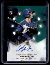 2024 Topps Baseball Stars Autograph Cade Marlowe RC Auto Seattle Mariners