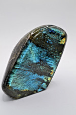 Grande pietra labradorite pietra di luna pietra preziosa cristallo naturale quarzo lucido
