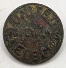 Dug United Railways Coat Button - Rosenfield Bros Baltimore Backmark