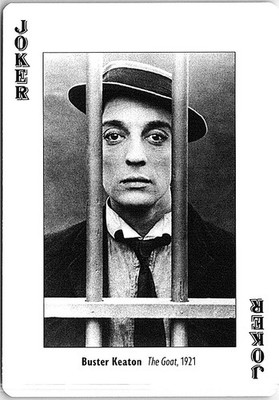 Buster Keaton The Goat 1921 Photo Collectible Playing Card
