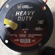 Weed Warrior Heavy Duty .105" Yellow String Trimmer Line 665 ft