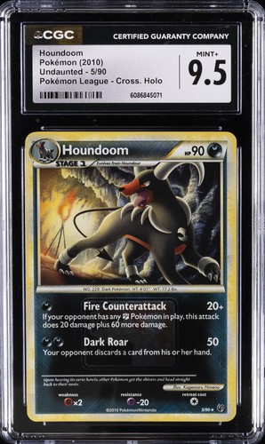 Houndoom graded CGC 9.5 for sale on eBay