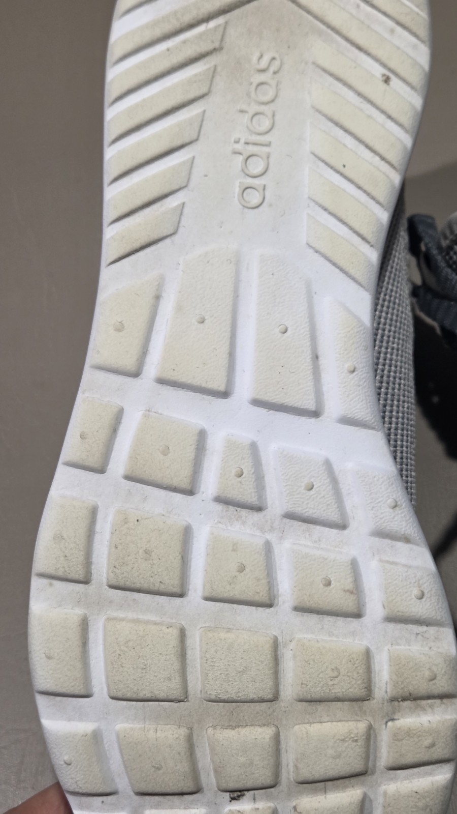 Adidas Shoes Womens 9.5 Cloudfoam Pure Athletic Low Sneakers EF0031 Gray Fabric thumbnail 20