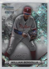 2023 Bowman Sterling Prospects Mini-Diamond Refractor /150 William Bergolla 4g8