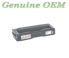 406346 Original OEM Ricoh Toner Cartridge, Magenta Genuine Sealed
