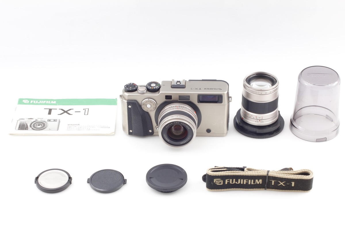 FUJIFILM TX-1 レンジファインダー、45mm、90mmレンズ N MINT] Fuji Fujifilm TX-1 Rangefinder Film Camera 45mm 90mm