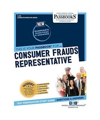 Consumer Frauds Representative [C-876]: Passbooks Study Guide Volume 876, Nation