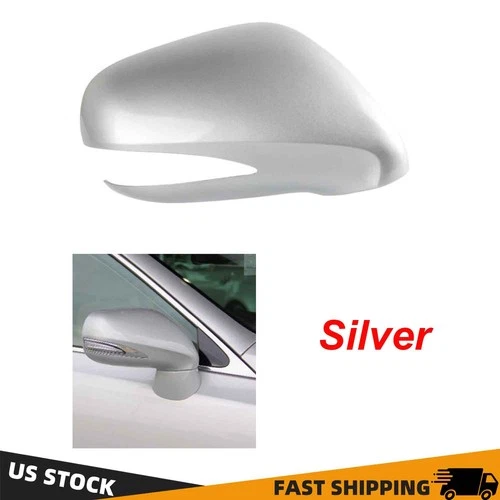 Silver Right Side Rearview Mirror Cover Replace For Lexus ES350 2010-2012