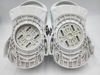 Burton Triad Bindings White Snowboarding Skiing Winter Sports Size