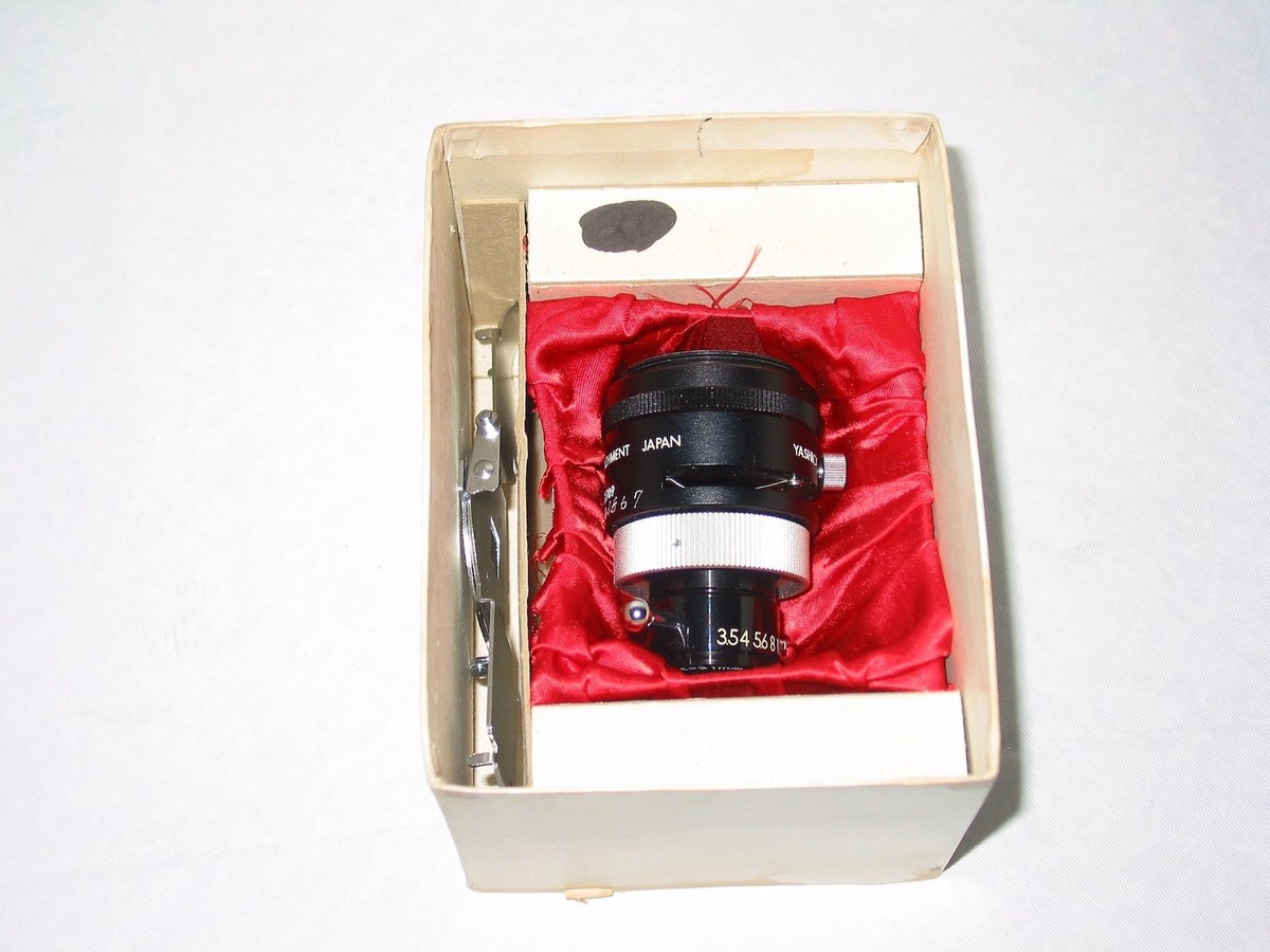 Yashica Atoron E Yashinon DX 21mm F3.5 Enlarging Attachment lens