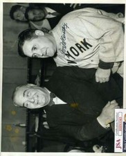 Joe McCarthy JSA Coa Hand Signed 8x10 Wire Photo Autograph