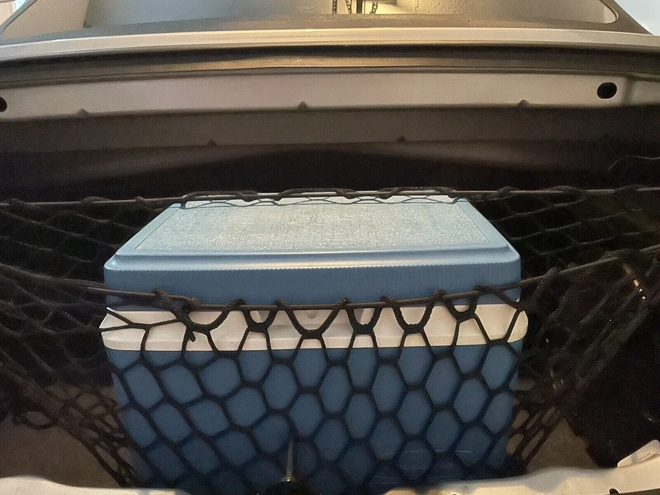 Red de carga de maletero de tela estilo vertical sobre para Ford Mustang 2005-2014 totalmente nueva Foto 3 de 4