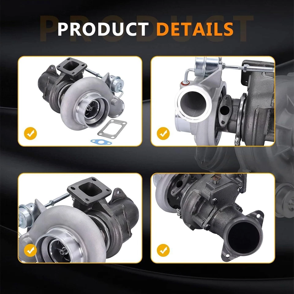 HX35W Turbo Turbocharger for Dodge Ram 2500 3500 Cummins 5.9L 1999-2002 3592766 — 第 4/4 张图片