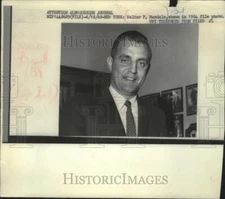 1968 Press Photo Portrait Shot of United States Senator, Walter Mondale