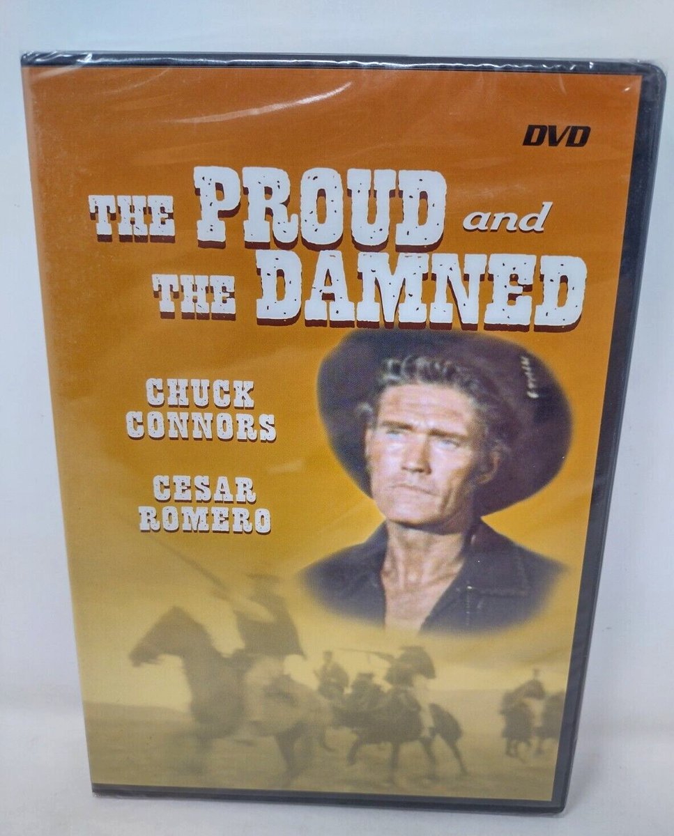 The Proud and the Damned 1972 DVD Chuck Connors Cesar Romero Jose