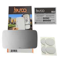 2810 Driver Mirror Glass No Rear Mount Fits 1976-1991 JAG XJS