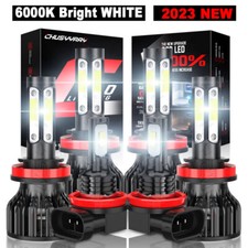 For Chevy Captiva Sport 2012 2013 2014 6x Led Headlight Fog Light Bulb Combo Kit