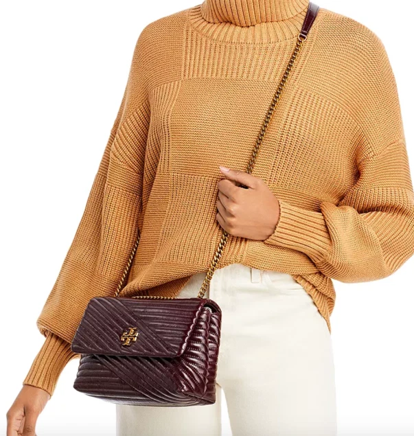 Tory Burch - Kira Chevron Leather Shoulder Bag