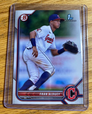2022 Bowman Prospects #BP-39 Fran Alduey - Cleveland Guardians Near Mint