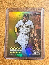 2023 Topps Baseball Greatest Hits 2022 Gold # 22GH-24 Juan Soto 26/75