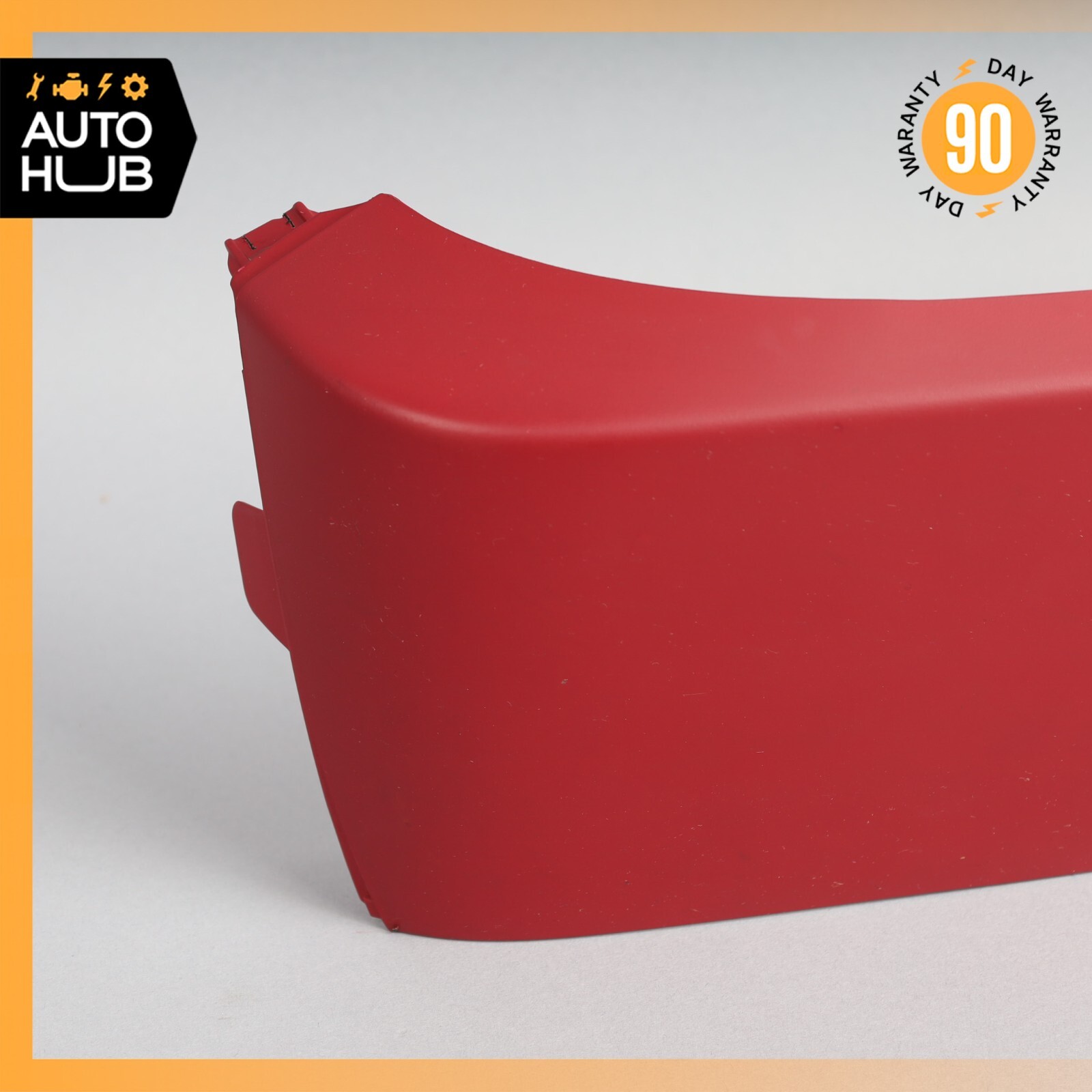 14-20 Maserati Levante S Ghibli Right Side Seat Cover Panel Trim Red OEM 26k